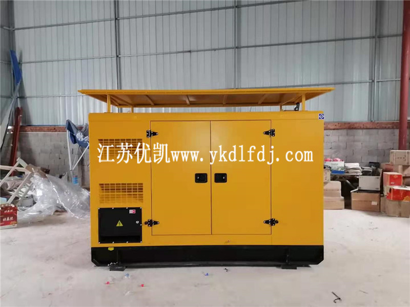 2020年12月22日，新款戶外靜音箱型100KW玉柴發(fā)電機組交付廣西某公司使用