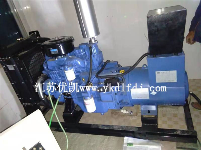 2021年1月4日，1臺30KW玉柴發(fā)電機組交付廣西某藥業(yè)公司使用