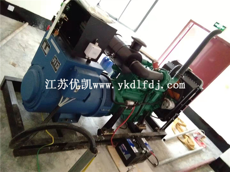 2021年1月7日，75KW濰柴發(fā)電機組1臺交付廣西南丹某燃氣公司使用