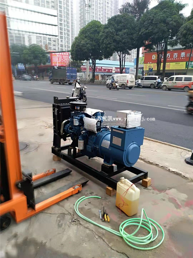 2021年3月，廣西播種機廠家分次采購5臺30KW玉柴發(fā)電機組