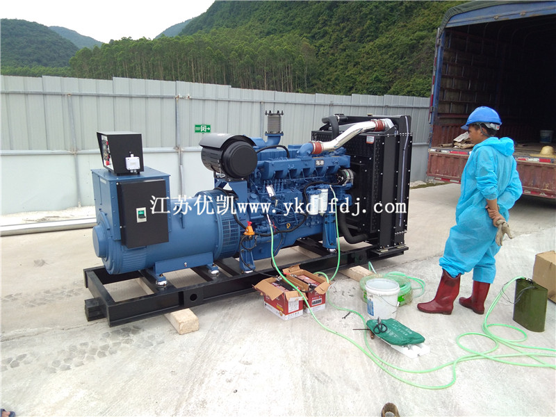 2021年5月23日，300KW玉柴發(fā)電機(jī)組交付廣西象州縣某單位使用