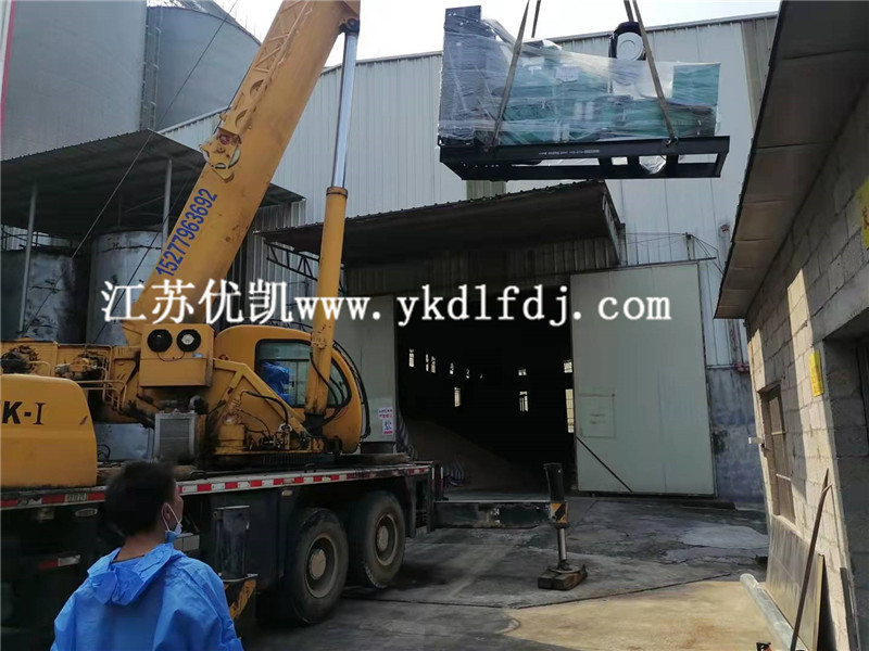 2021年9月10日，重慶康明斯550KW柴油發(fā)電機(jī)組交付廣西某畜牧業(yè)公司使用