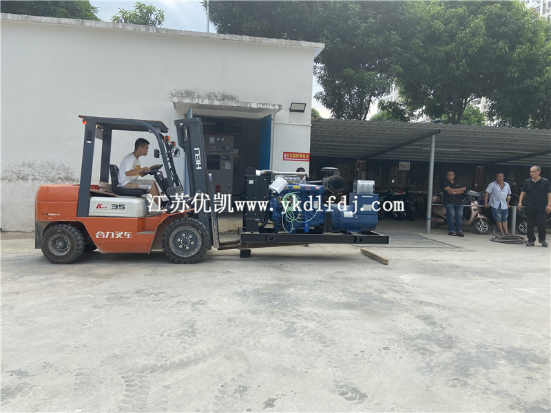 2021年9月30日，濰坊雷納120KW柴油發(fā)電機(jī)組交付廣西南寧限電工業(yè)區(qū)使用