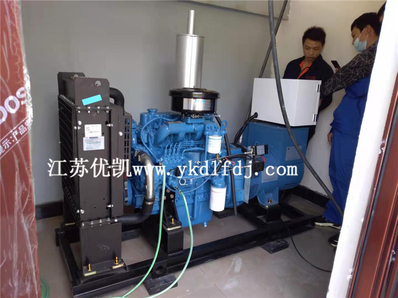 2021年10月26日，玉柴30KW自動(dòng)化柴油發(fā)電機(jī)組交付石油公司使用