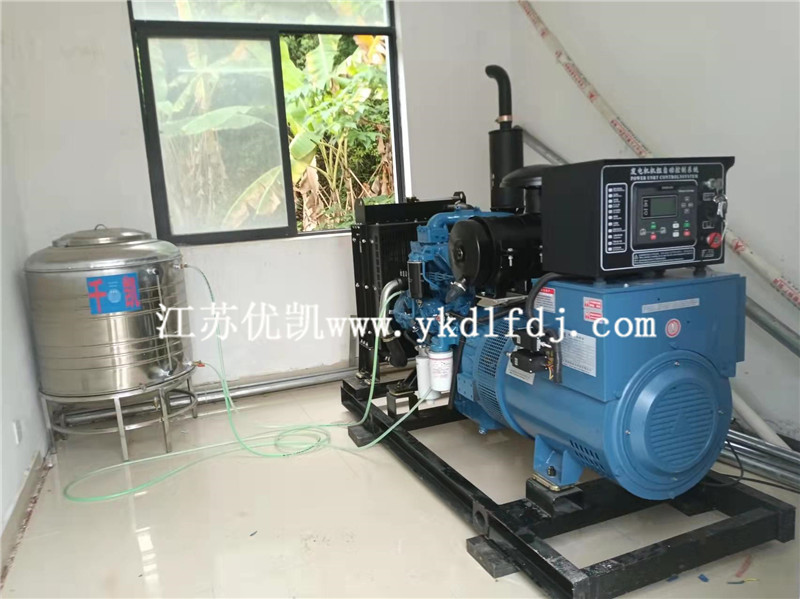 2022年4月18日，廣西玉柴發(fā)電機(jī)50KW交貨南寧加油站