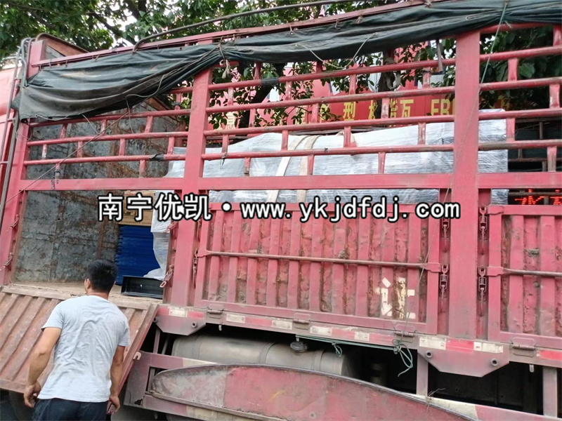 2022年6月9日，300KW玉柴發(fā)電機(jī)組出口非洲