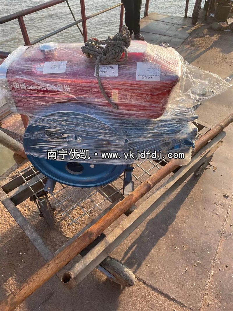 2022年7月27日，船用10KW單缸柴油發(fā)電機(jī)組發(fā)貨廣州南沙