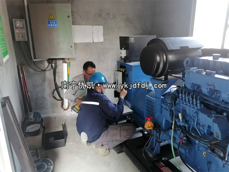 2023年3月10日，200kw玉柴發(fā)電機(jī)組廣西某水電站順利通過(guò)驗(yàn)收