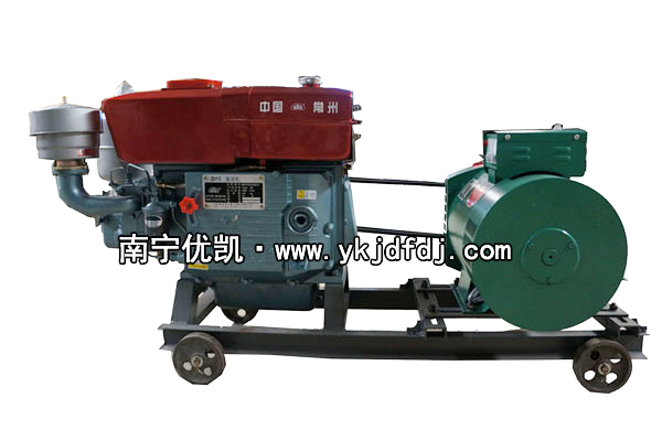 組裝式皮帶單缸發電機組