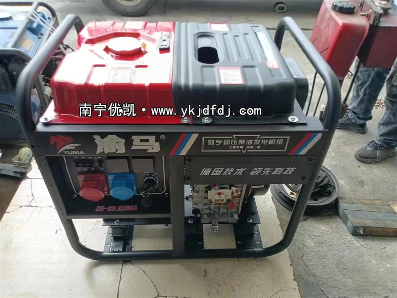 2023年7月7日，10kw柴油發(fā)電機(jī)組試機(jī)發(fā)貨