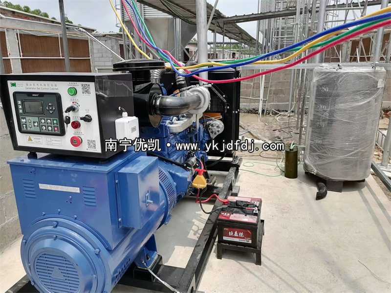 2024年4月19日，150kw雷納柴油發(fā)電機(jī)組發(fā)貨欽州