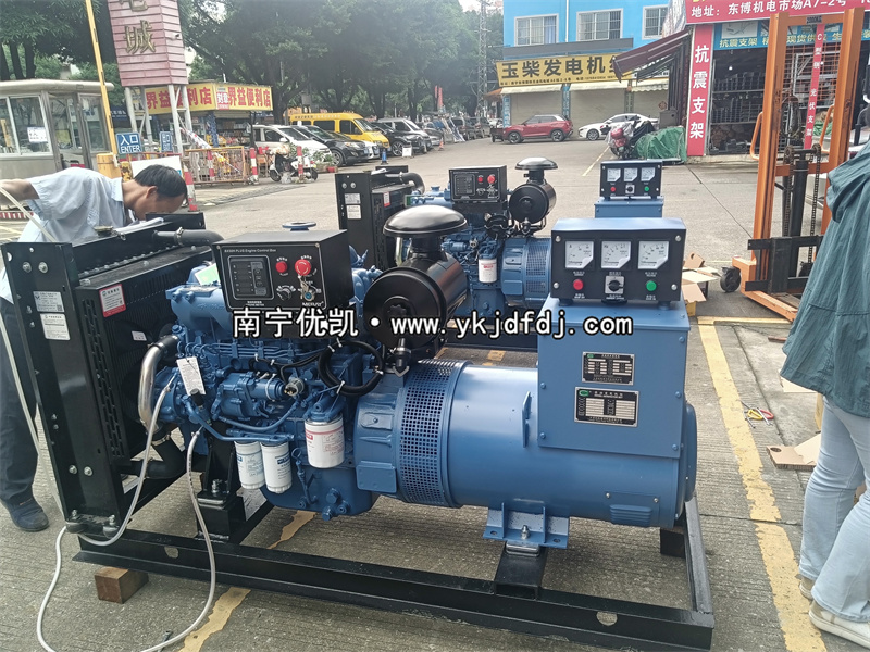 2024年5月31日，兩臺(tái)50KW玉柴發(fā)電機(jī)組試機(jī)發(fā)貨南寧某養(yǎng)殖場(chǎng)