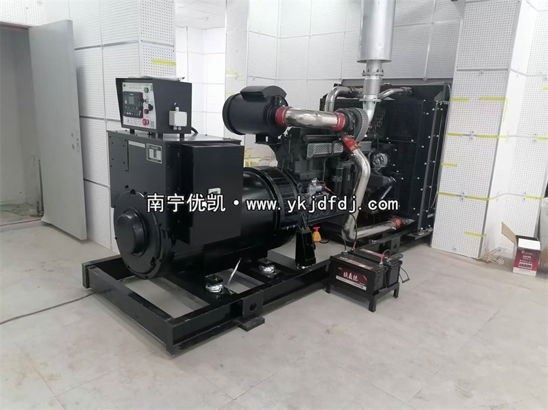 2024年11月17日，欽州項(xiàng)目500kw凱普柴油發(fā)電機(jī)組到貨安裝