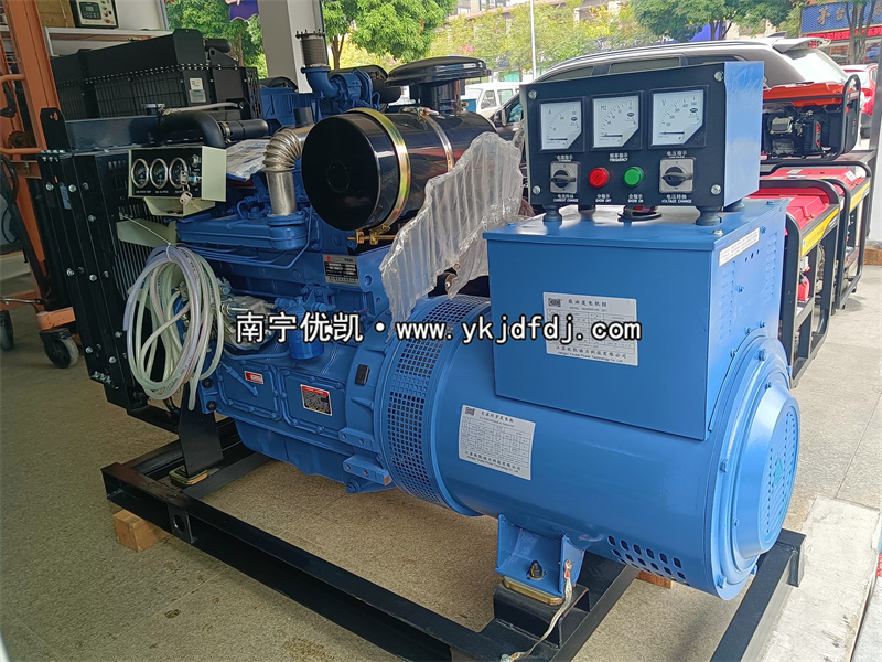 2024年12月8日，南寧項(xiàng)目50kw柴油發(fā)電機(jī)組試機(jī)并發(fā)貨