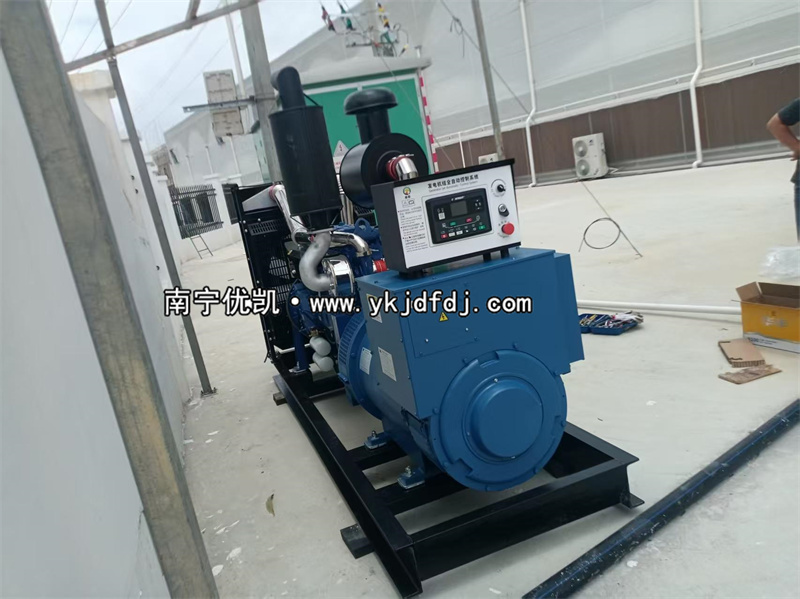 2025年5月15日，300kw柴油發(fā)電機組到貨試機調(diào)試