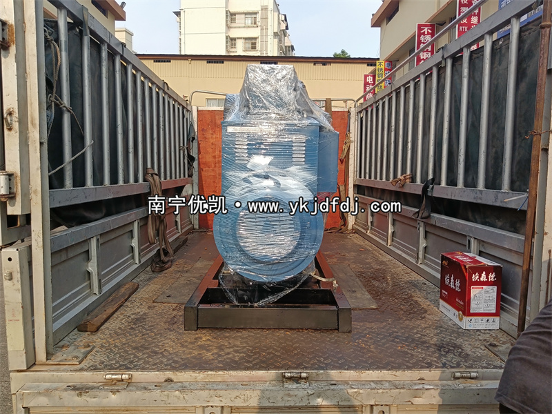 2025年8月3日，南寧隆安項目50KW柴油發(fā)電機組裝車發(fā)貨
